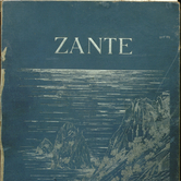 Το Εξώφυλλο  από το βιβλίο ΖΑΝΤΕ του αρχιδούκα Λουδοβίκου Σαλβατόρ, Πράγα 1904 
