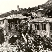 Φωτογραφία από την κατεστραμμένη πόλη